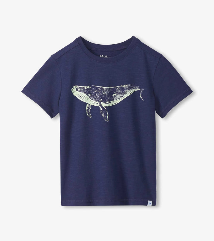 HATLEY -  KIDS WHALE GRAPHIC TEE