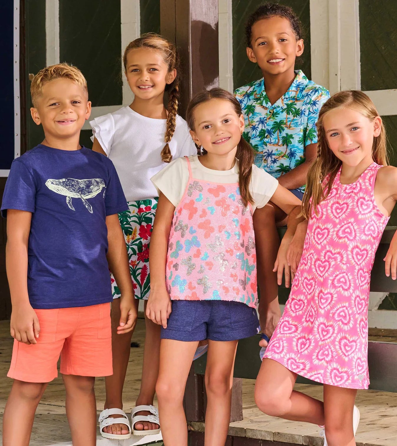 HATLEY -  KIDS WHALE GRAPHIC TEE