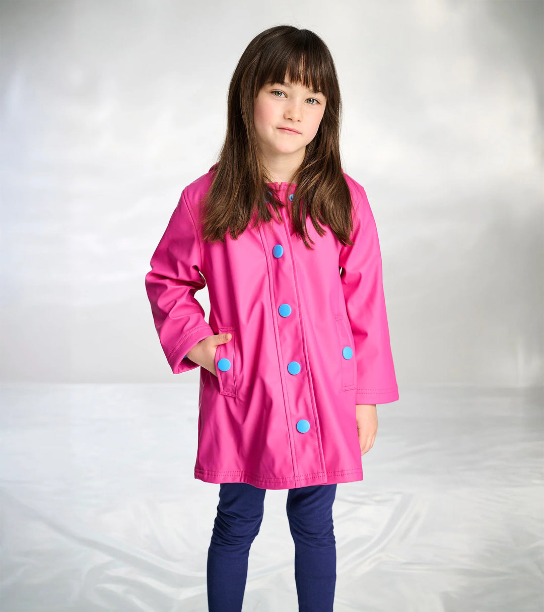 HATLEY -  KIDS RASPBERRY ROSE SPLASH JACKET