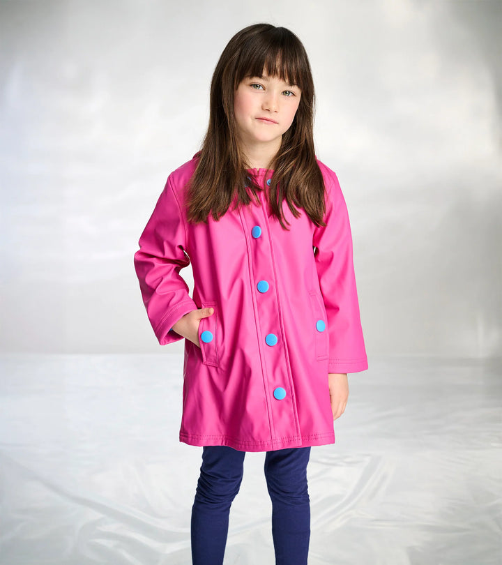 HATLEY -  KIDS RASPBERRY ROSE SPLASH JACKET