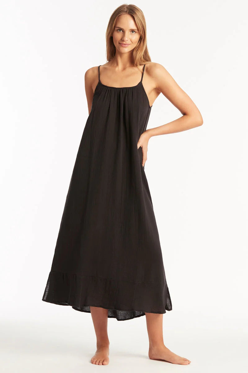 SEA LEVEL- WOMEN'S SUNSET SUN DRESS COVER UP