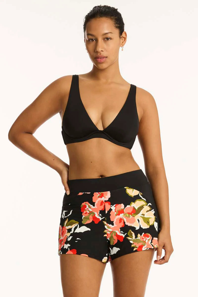SEA LEVEL- WOMEN'S JUNIPER SWIM SHORT BOTTOM