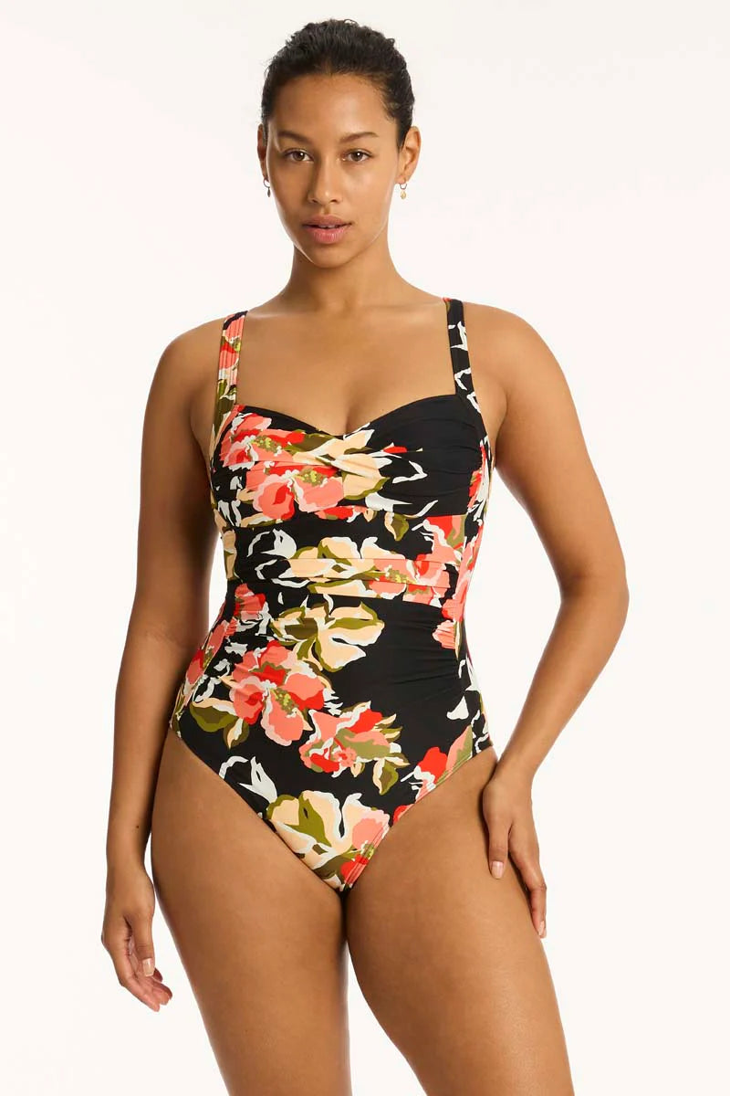 SEA LEVEL- WOMEN'S 1PC JUNIPER TWIST SWIMSUIT