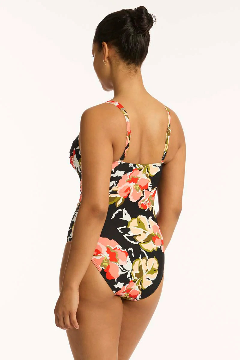 SEA LEVEL- WOMEN'S 1PC JUNIPER TWIST SWIMSUIT