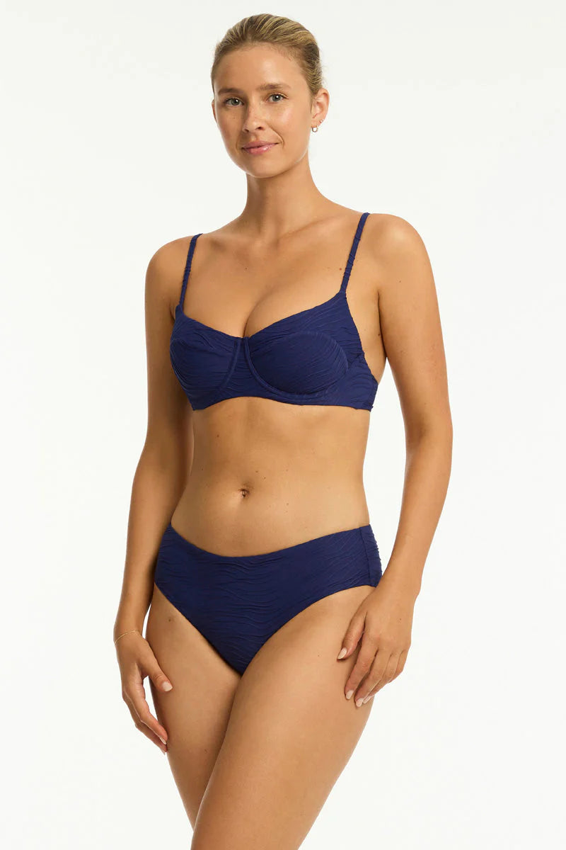 SEA LEVEL- Women's De Soleil Mid Bikini Pant