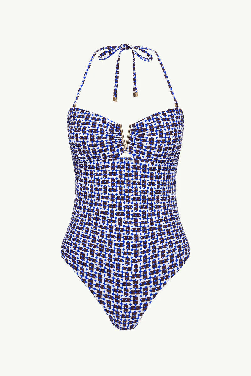 SEA LEVEL- WOMEN'S COAST V BAR ONE PIECE SWIMSUIT