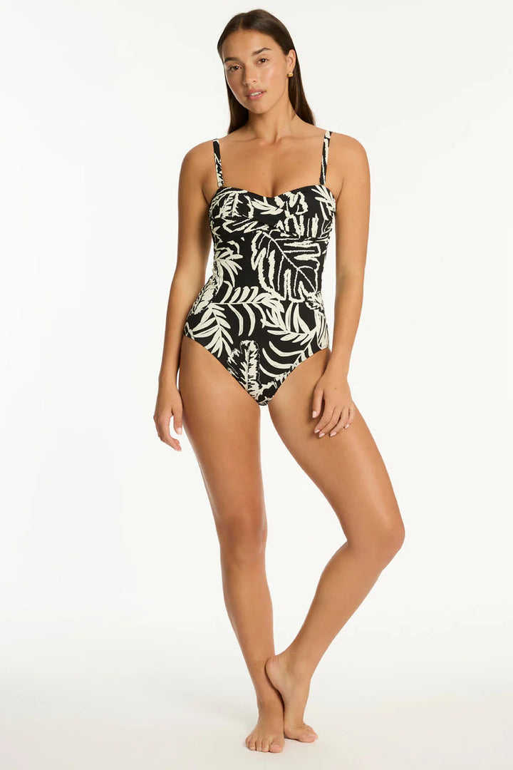 SEA LEVEL - WOMEN'S  Jungle Book Twist Bandeau One Piece