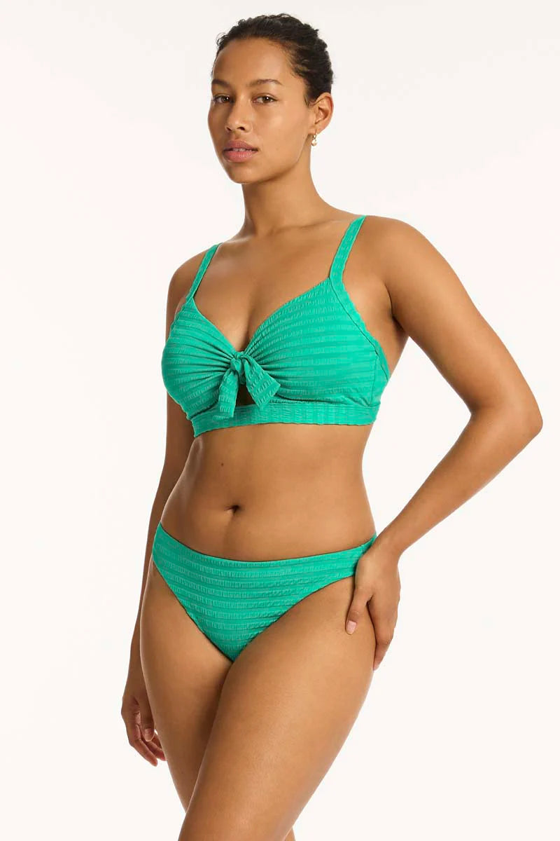 SEA LEVEL- WOMEN'S CAPRI CHEEKY BIKINI SWIM BOTTOM