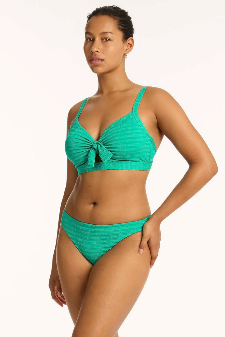 SEA LEVEL- WOMEN'S CAPRI CHEEKY BIKINI SWIM BOTTOM
