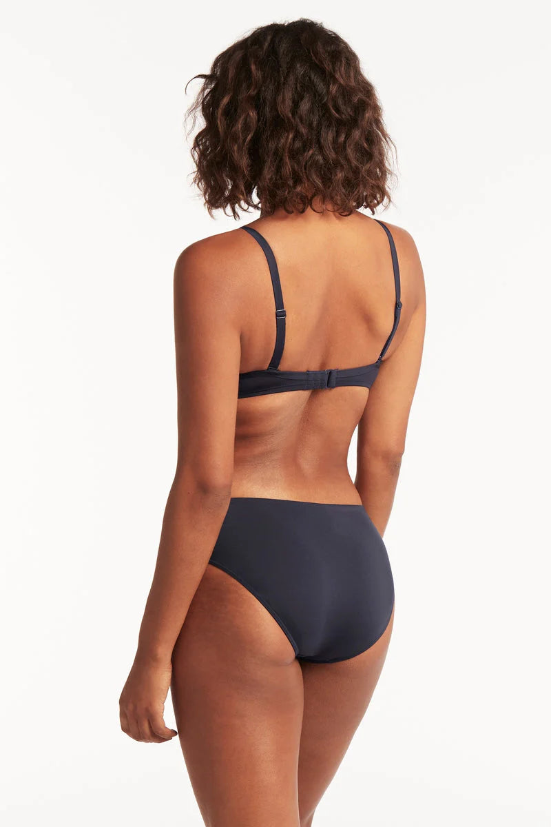 SEA LEVEL- WOMEN'S ECO ESSENTIALS MID BIKINI SWIM BOTTOM