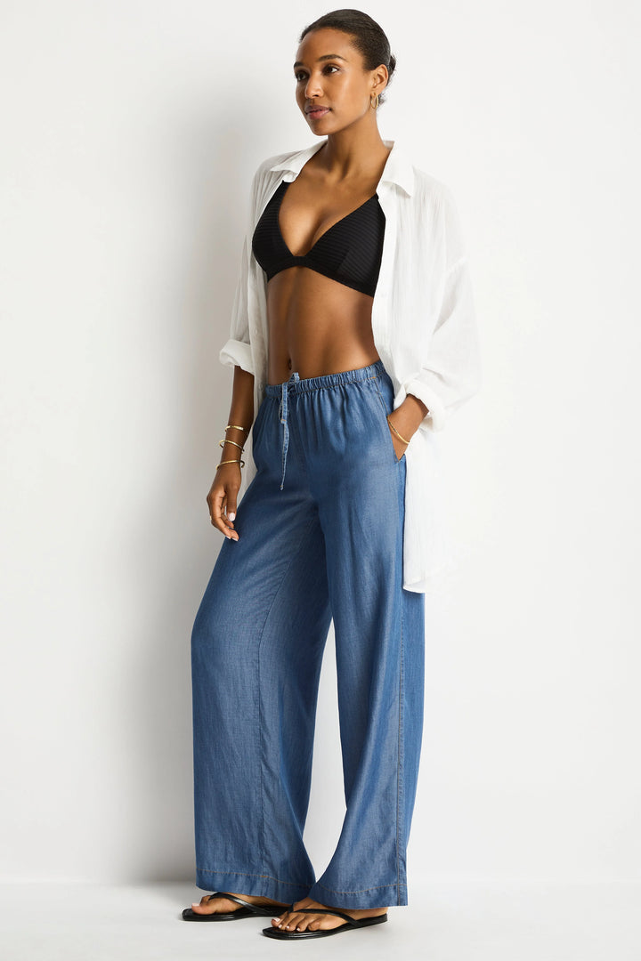 SEA LEVEL - DENIM SURF TIDE PANT