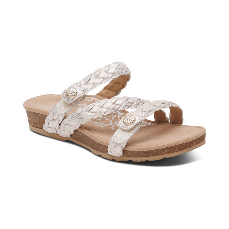AETREX- WOMEN'S JOSIE BRAIDED SLIDE