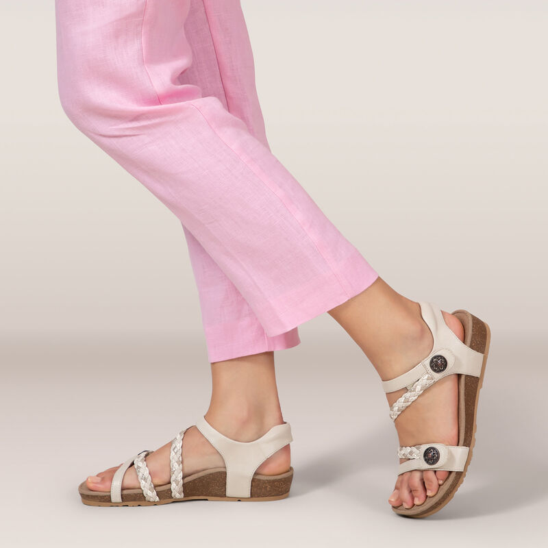 AETREX- WOMEN'S JILLIAN BRAIDED SANDAL
