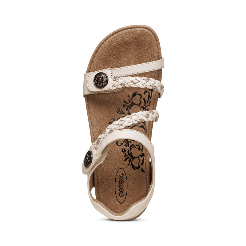 AETREX- WOMEN'S JILLIAN BRAIDED SANDAL