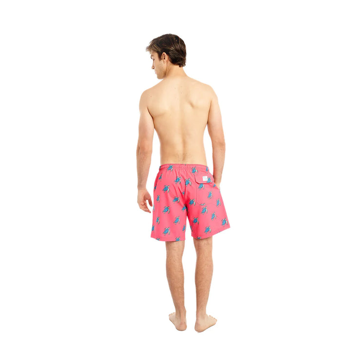 BERMIES- MEN'S SEA TURTLE 7" INSEAM SWIM TRUNKS