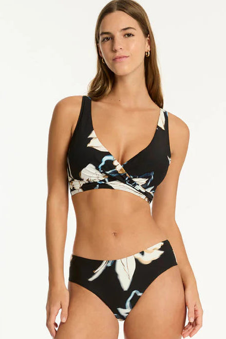 SEA LEVEL - WOMEN'S La Luna Cross Front Top