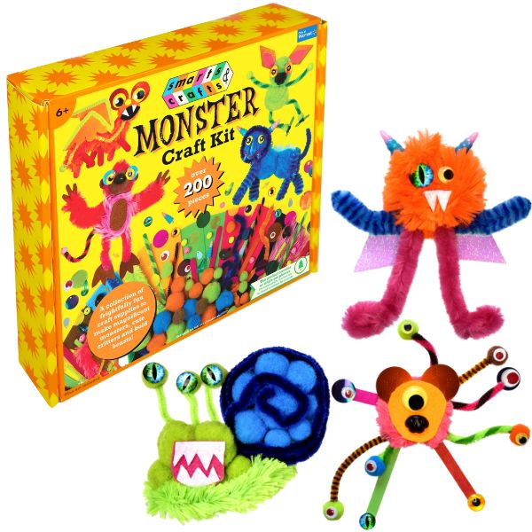 SMARTS & CRAFTS - MONSTER CRAFT KIT