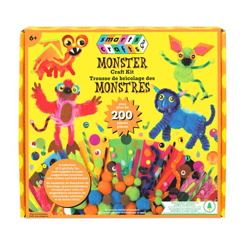 SMARTS & CRAFTS - MONSTER CRAFT KIT