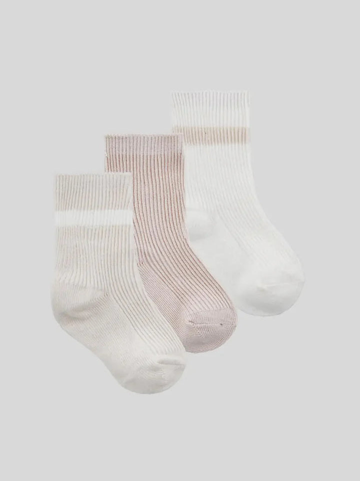 SNUGABYE - BABY SOCKS 3 PK