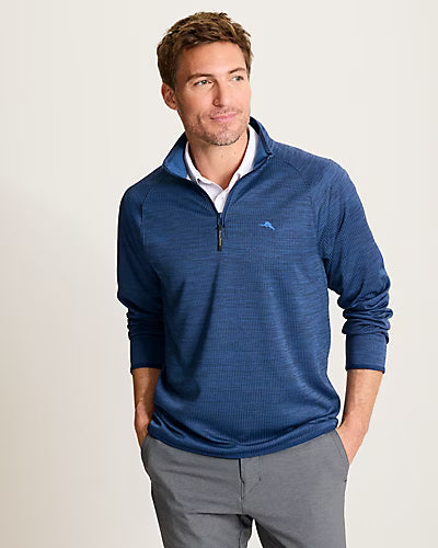 TOMMY BAHAMA - PALM PRO HALF ZIP