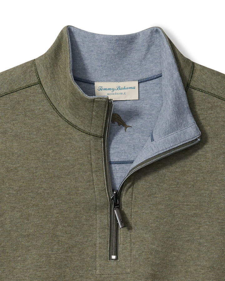 TOMMY BAHAMA - MENS FLIPVIEW Half-Zip Pullover
