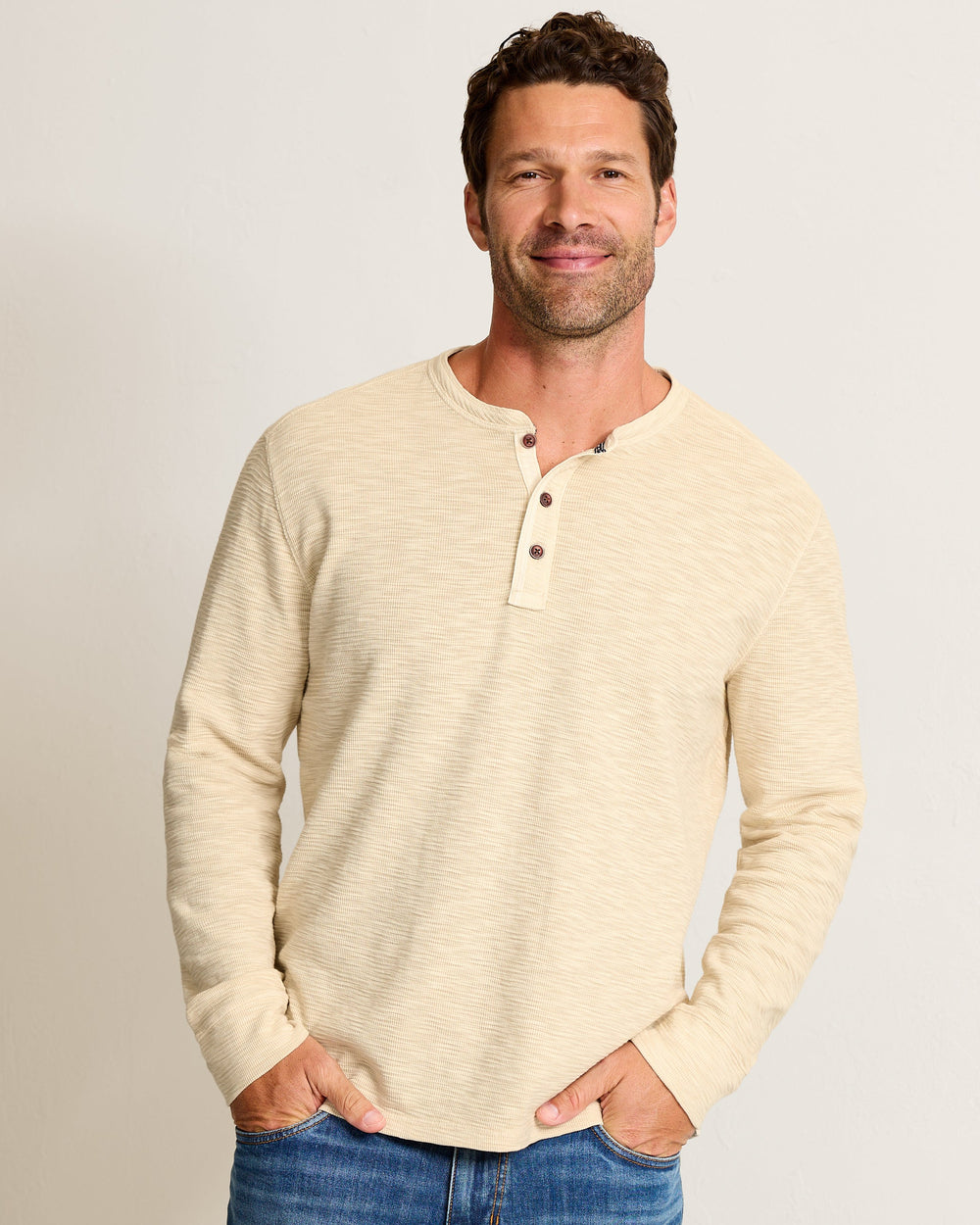 Tommy Bahama - MENS Port Oasis Long-Sleeve Henley