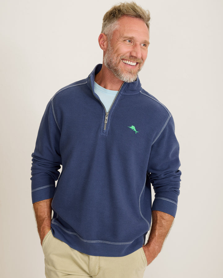TOMMY BAHAMA - MEN'S MONTEGO BAY HALF ZIP PULLOVER