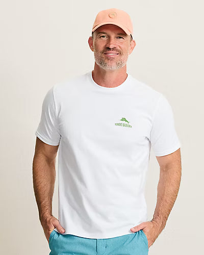 TOMMY BAHAMA  - FAIRWAY TO HEAVEN GRAPHIC TEE