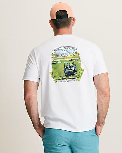 TOMMY BAHAMA  - FAIRWAY TO HEAVEN GRAPHIC TEE