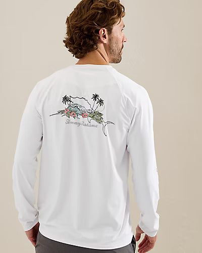 TOMMY BAHAMA  - CHILL TIME BAY L/S CREW