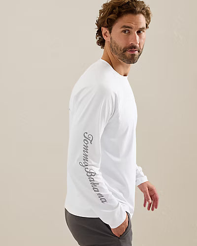 TOMMY BAHAMA  - CHILL TIME BAY L/S CREW