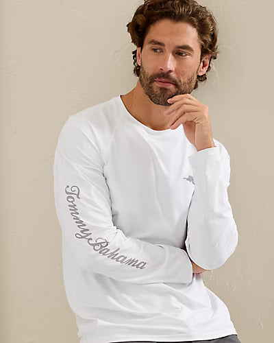 TOMMY BAHAMA  - CHILL TIME BAY L/S CREW