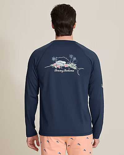 TOMMY BAHAMA  - CHILL TIME BAY L/S CREW