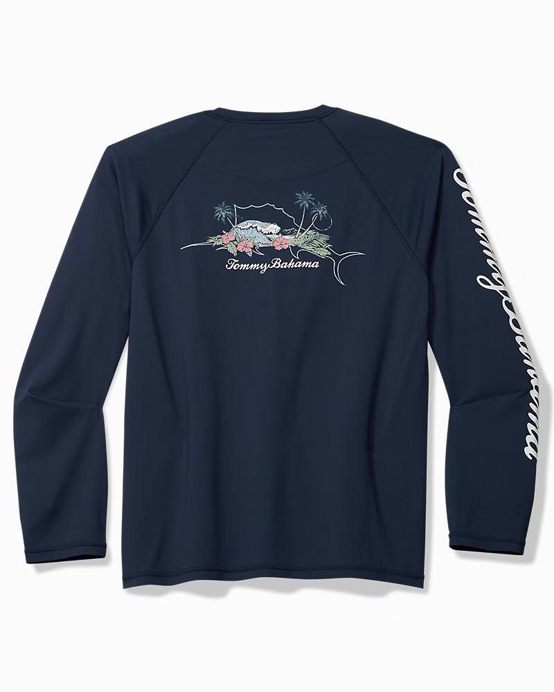TOMMY BAHAMA  - CHILL TIME BAY L/S CREW