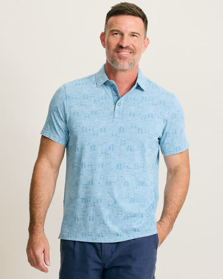 TOMMY BAHAMA - PALM TINI COTTON POLO