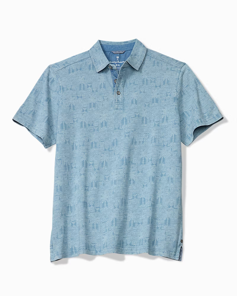 TOMMY BAHAMA - PALM TINI COTTON POLO
