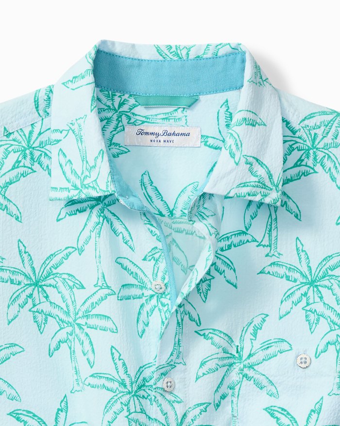 TOMMY BAHAMA- MEN'S NOVA WAVE ROYAL PALMETTO SHIRT