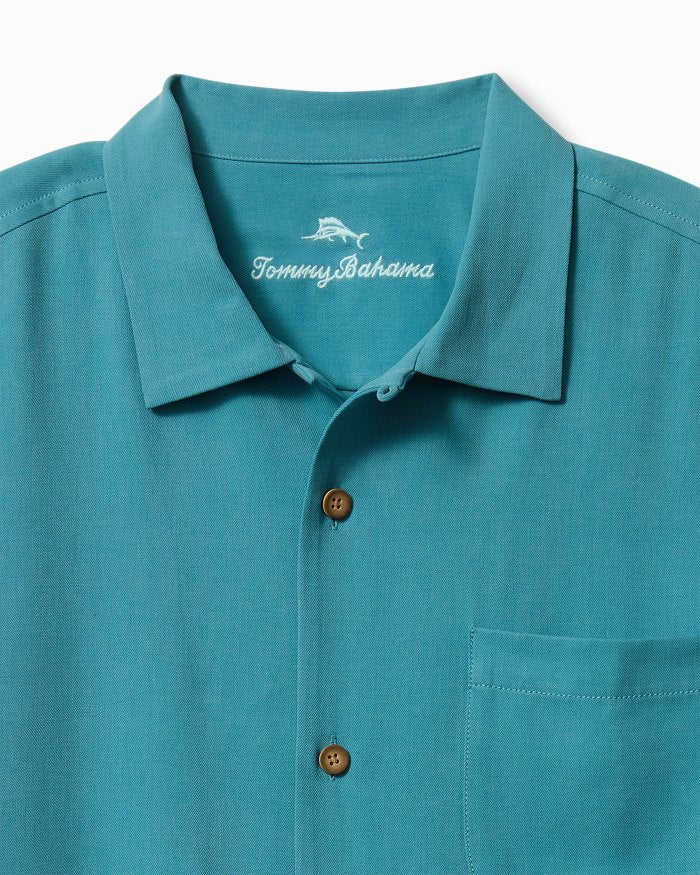 TOMMY BAHAMA- Men's Grand Prix Silk Camp Shirt