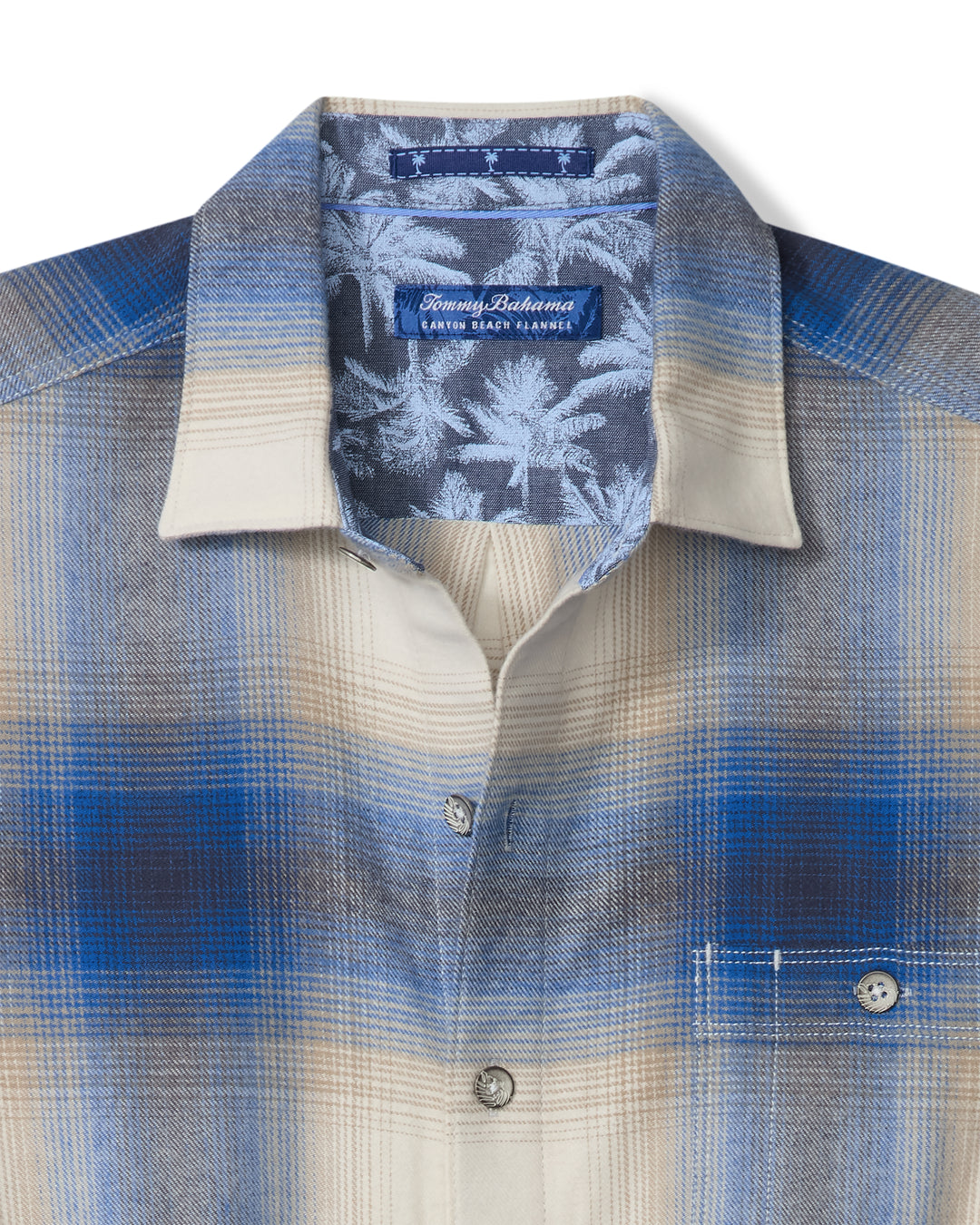TOMMY BAHAMA -  CANYON BEACH PLAID SHIRT