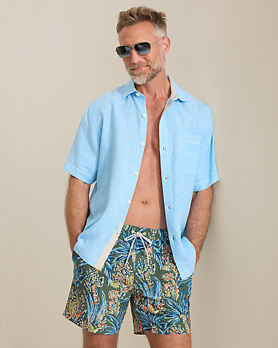 TOMMY BAHAMA - NAPLES FEIRA FROND 6IN SWIM TRUNKS