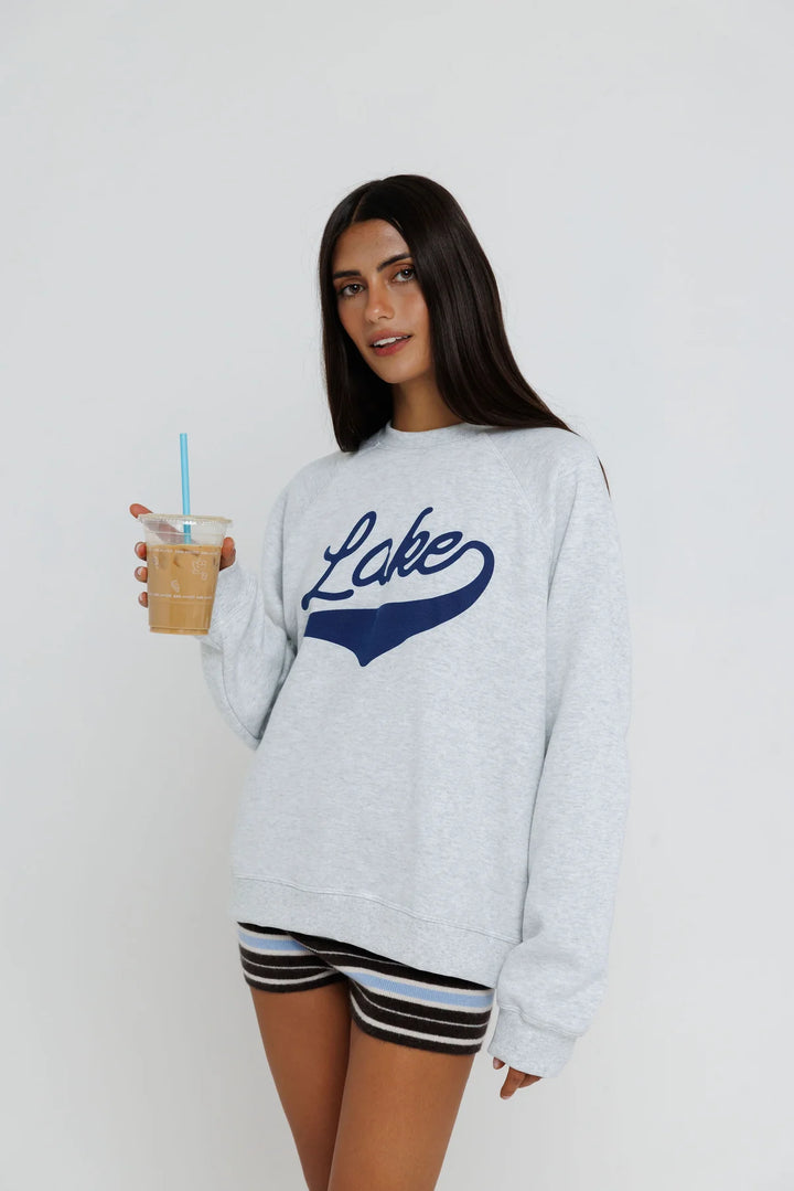 SUNNY SOMEWHERE - LAKE RAGLAN SWEATSHIRT