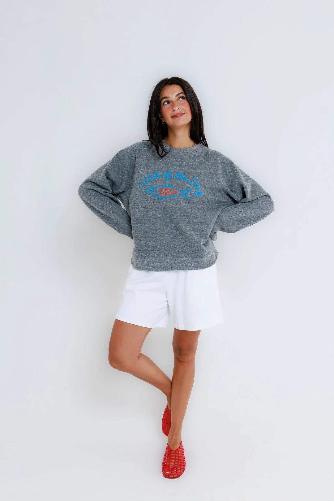 SUNNY SOMEWHERE - CATCH OF THE DAY SWEATER