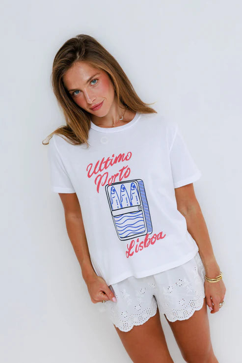 SUNNY SOMEWHERE - LISBON SARDINES TEE