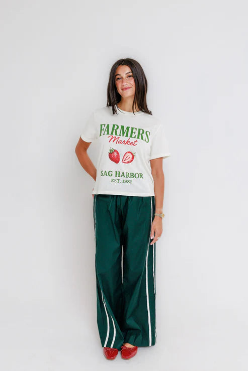 SUNNY SOMEWHERE - SAG HARBOR FARMERS MARKET TEE