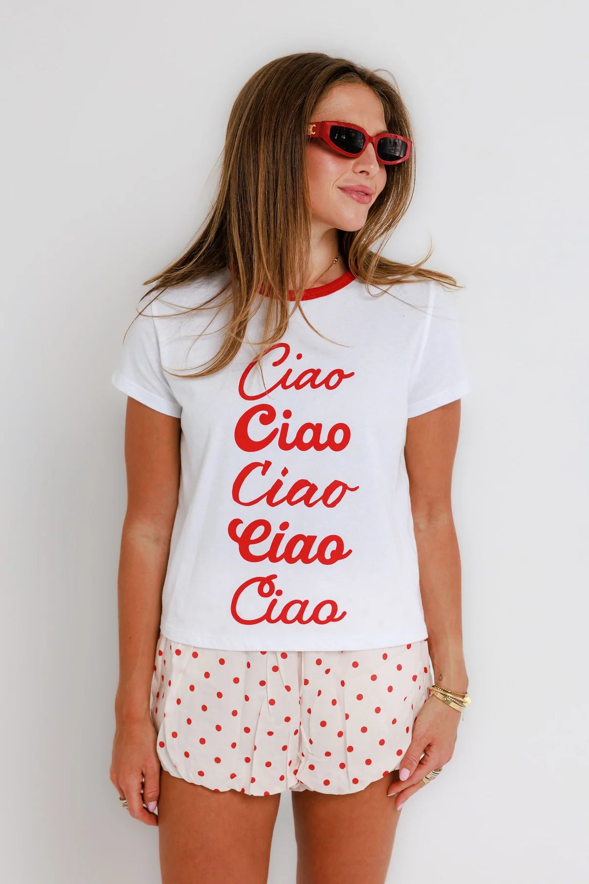 SUNNY SOMEWHERE - WOMEN'S CIAO CIAO SHIRT