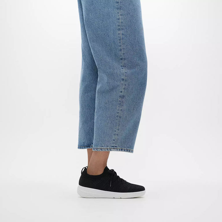 FITFLOP- WOMEN'S SUPER-Q KNIT SLIP-ON LACED SNEAKERS