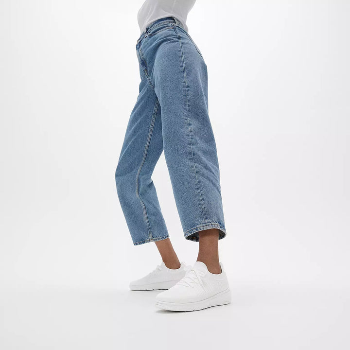 FITFLOP- WOMEN'S SUPER-Q KNIT SLIP-ON LACED SNEAKERS