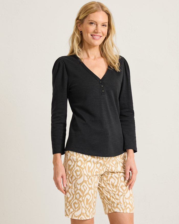 TOMMY BAHAMA - Ashby Isles Henley Top