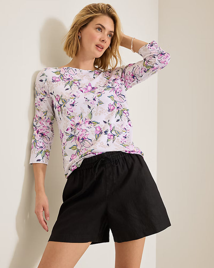 TOMMY BAHAMA - ASHBY ISLES FLORAL GARDENS TEE