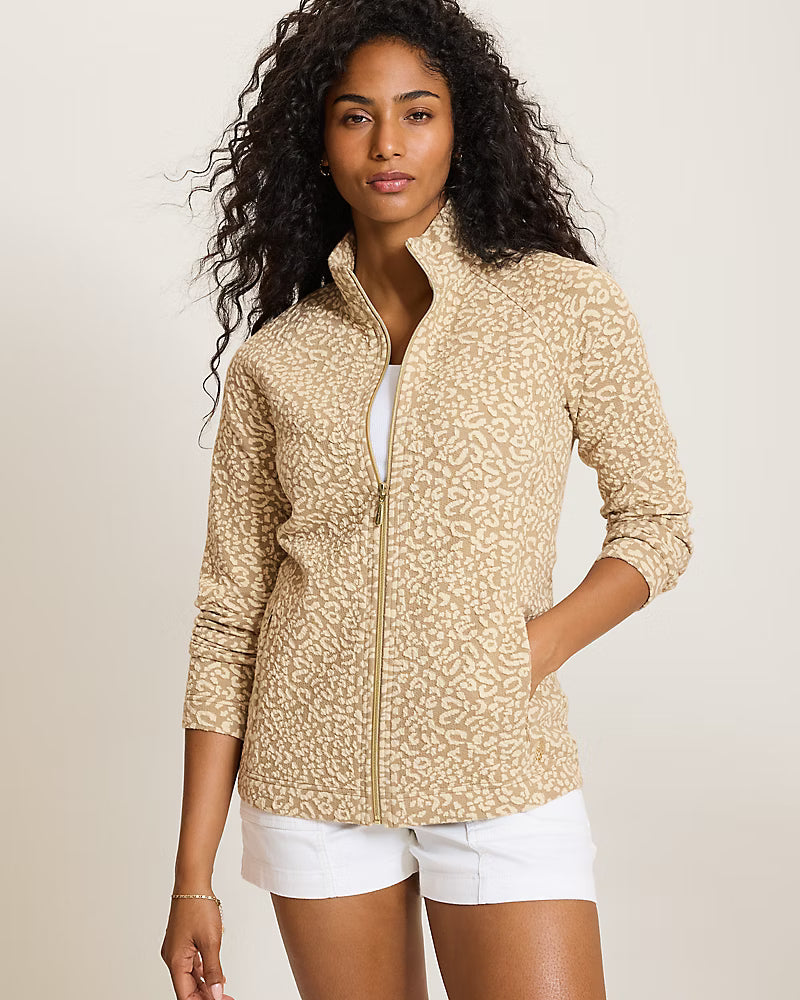 TOMMY BAHAMA - ARUBA TEXTURED JACQUARD FULL ZIP